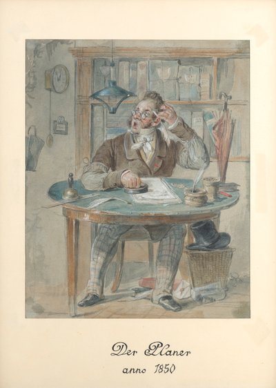 El funcionario de Biedermeier de Eduard Ritter