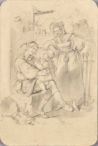 la familia feliz de Eduard Ritter