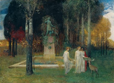 ninfas en el pozo de Eduard Veith