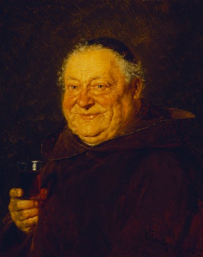 Buena cerveza, 1905 de Eduard von Grutzner