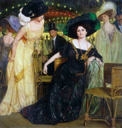 Retrato de grupo de Eduardo Chicharro Aguera