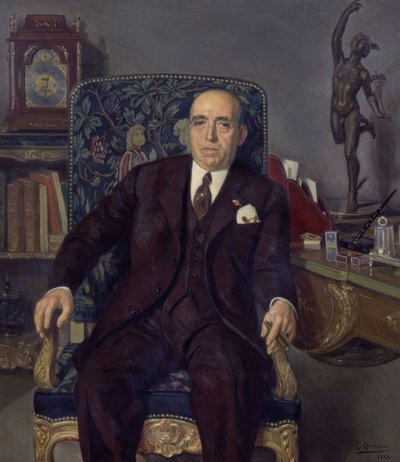 Retrato de Ildefonso Fierro de Eduardo Chicharro y Agüera