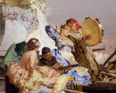 La nueva canción con palabras y música, por Edoardo Dalbono (detalle) de Eduardo Dalbono