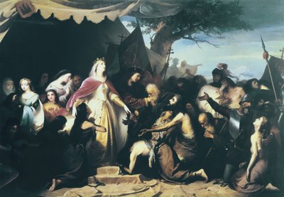 Entrada de los Reyes Católicos en Alhama. 1867 (óleo sobre lienzo) de Eduardo Javier Ramon Cano de la Pena