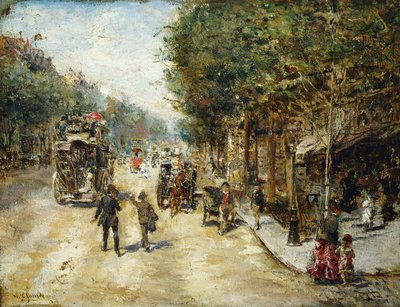 Les Grands Boulevards, París de Eduardo Leon Garrido