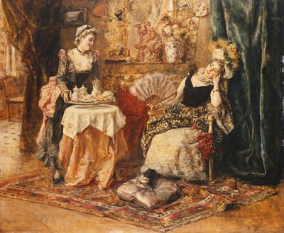 Hora del té de Eduardo Leon Garrido