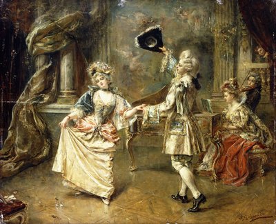 El inicio del baile de Eduardo Leon Garrido