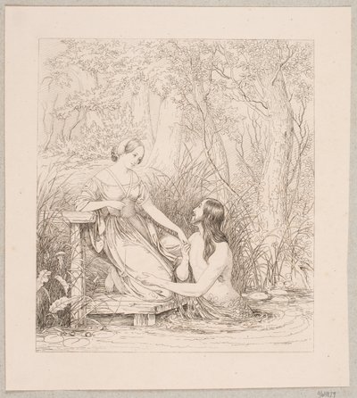 Liden Gunver y el hombre del mar de Edvard Lehmann