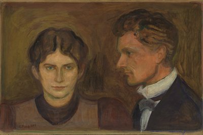 Aase y Harald Norregaard de Edvard Munch