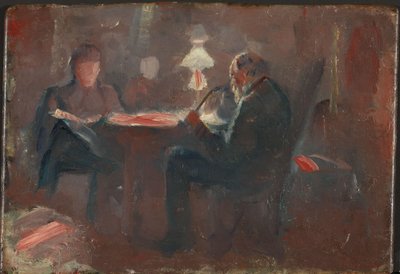 En torno a la lámpara de parafina de Edvard Munch