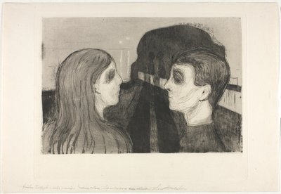 Atracción II de Edvard Munch