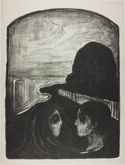 Atracción I de Edvard Munch