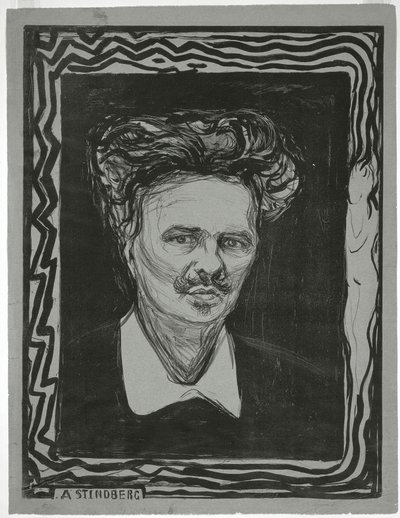 August Strindberg de Edvard Munch