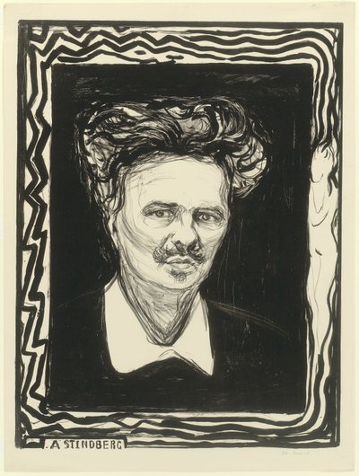 August Strindberg de Edvard Munch
