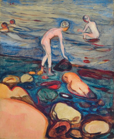 Bañistas de Edvard Munch