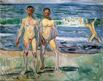 Bañistas de Edvard Munch