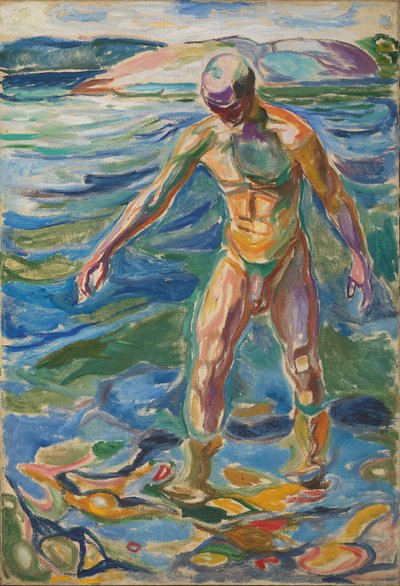 Bañista de Edvard Munch