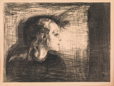 La niña enferma de Edvard Munch