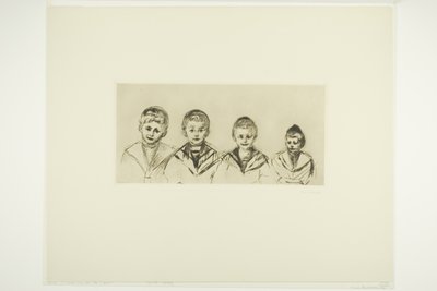 Los cuatro hijos del Dr. Linde de Edvard Munch
