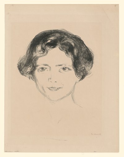 Edith Rode de Edvard Munch