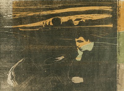 Atardecer, melancolía: en la playa de Edvard Munch