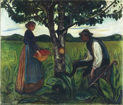 Fertilidad, c.1899-1900 de Edvard Munch