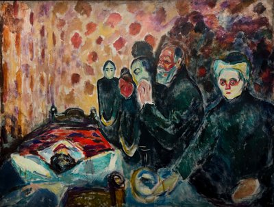 Lucha contra la muerte de Edvard Munch