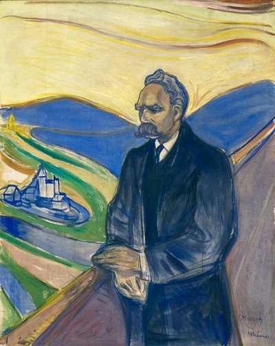 Friedrich Nietzsche de Edvard Munch