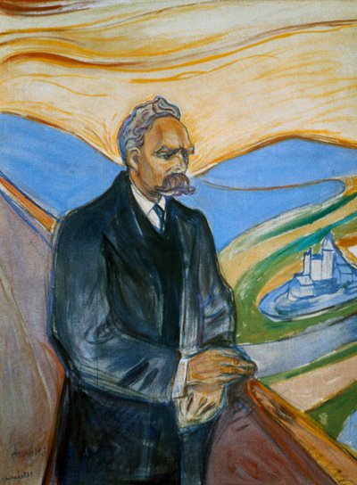 Friedrich Nietzsche de Edvard Munch