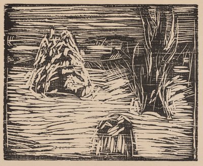¿Hay nieve I de Edvard Munch