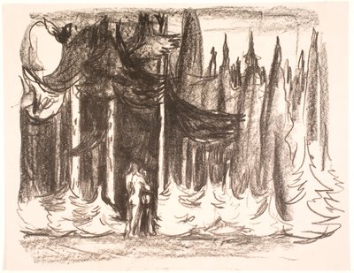 En el bosque de Edvard Munch
