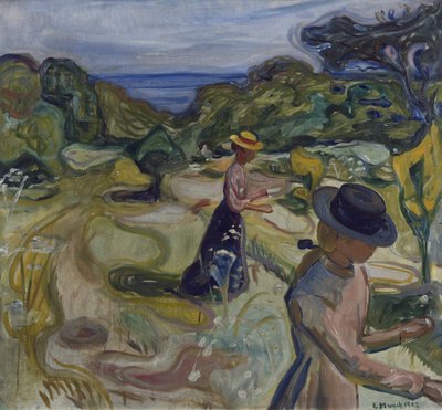 En el jardín de Edvard Munch