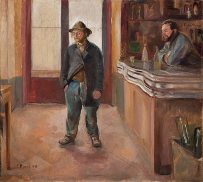 En la taberna de Edvard Munch