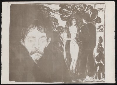 Celos de Edvard Munch