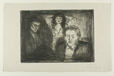 Celos de Edvard Munch