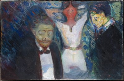 Los celos de Edvard Munch