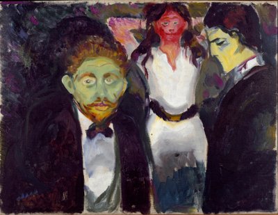 Celos de Edvard Munch