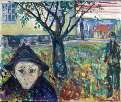 Celos en el jardín de Edvard Munch