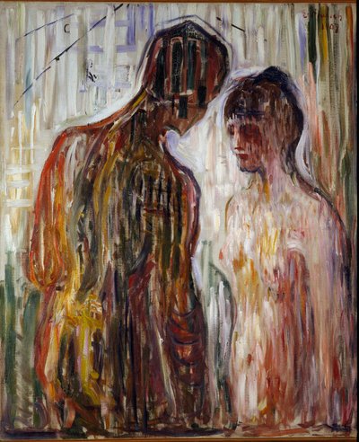 Amor y Psique de Edvard Munch