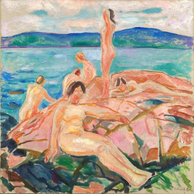 Solsticio de verano de Edvard Munch