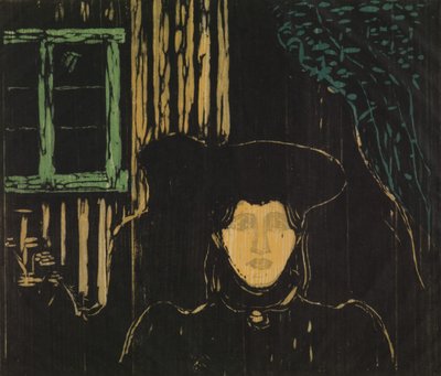 Luz de luna de Edvard Munch