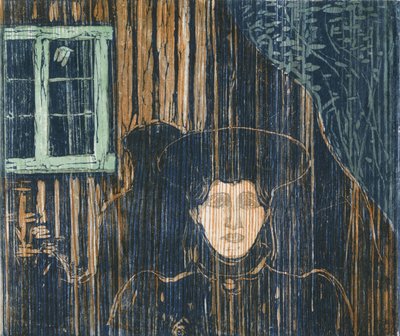 Luz de luna de Edvard Munch