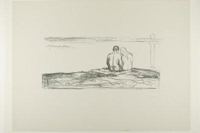 Salida de la luna de Edvard Munch