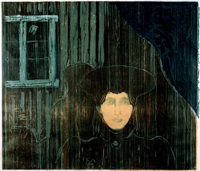 Luz de luna de Edvard Munch