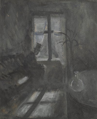Noche en Saint Cloud de Edvard Munch