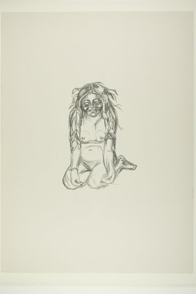 Omega llorando de Edvard Munch