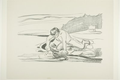 Muerte de Omega de Edvard Munch