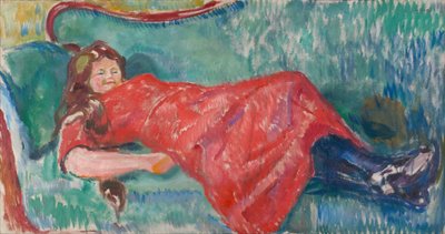 En el sofá de Edvard Munch
