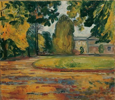 Parque en Kosen de Edvard Munch