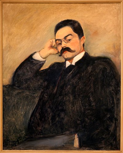 Retrato de Thor Lutken de Edvard Munch